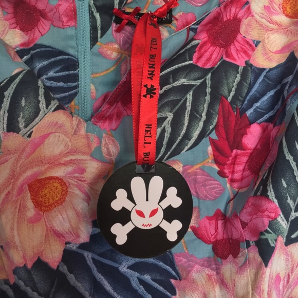 ModCloth (HellBunny) Floral Dress - Picture 3 of 5